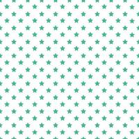 Green Seamless Stars Patterns On White Background vector