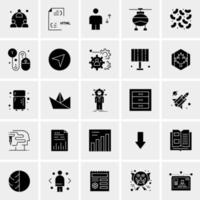 25 Universal Business Icons Vector Creative Icon Illustration to use in web and Mobile Related project