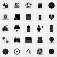 25 Universal Business Icons Vector Creative Icon Illustration to use in web and Mobile Related project