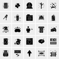 25 Universal Business Icons Vector Creative Icon Illustration to use in web and Mobile Related project