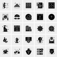 25 Universal Business Icons Vector Creative Icon Illustration to use in web and Mobile Related project