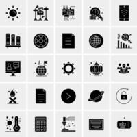 25 Universal Business Icons Vector Creative Icon Illustration to use in web and Mobile Related project