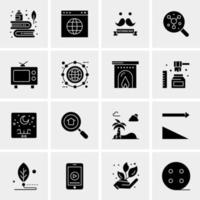 16 Universal Business Icons Vector Creative Icon Illustration to use in web and Mobile Related project