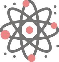 Physics React Science  Flat Color Icon Vector icon banner Template