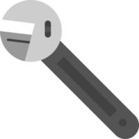 Wrench Option Tool Spanner Tool  Flat Color Icon Vector icon banner Template