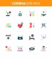 corona virus prevention covid19 tips to avoid injury 16 Flat Color icon for presentation medical soap test virus coronavirus viral coronavirus 2019nov disease Vector Design Elements