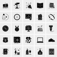 25 Universal Business Icons Vector Creative Icon Illustration to use in web and Mobile Related project