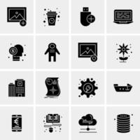 16 Universal Business Icons Vector Creative Icon Illustration to use in web and Mobile Related project