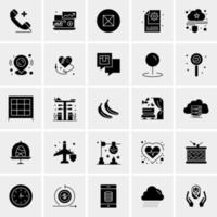 25 Universal Business Icons Vector Creative Icon Illustration to use in web and Mobile Related project