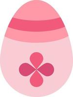 Decoration Easter Easter Egg Egg  Flat Color Icon Vector icon banner Template