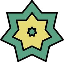 Ramadan icons Muslim islam prayer and ramadan kareem thin line icons set Modern flat style symbols isolated on white for infographics or web use vector