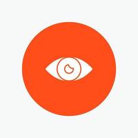 aplicación básica icono diseño ojo móvil vector