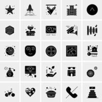 25 Universal Business Icons Vector Creative Icon Illustration to use in web and Mobile Related project