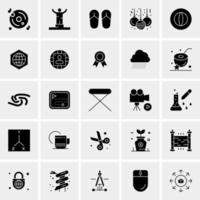 25 Universal Business Icons Vector Creative Icon Illustration to use in web and Mobile Related project