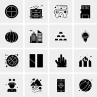 16 Universal Business Icons Vector Creative Icon Illustration to use in web and Mobile Related project