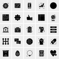 25 Universal Business Icons Vector Creative Icon Illustration to use in web and Mobile Related project