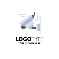 Camera Image Technology Business Logo Template Flat Color vector