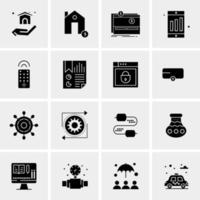 16 Universal Business Icons Vector Creative Icon Illustration to use in web and Mobile Related project