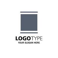 galería instagram establece plantilla de logotipo de empresa de línea de tiempo color plano vector