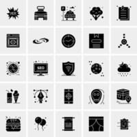 25 Universal Business Icons Vector Creative Icon Illustration to use in web and Mobile Related project