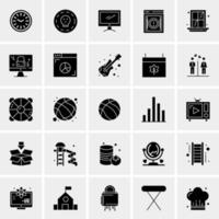 25 Universal Business Icons Vector Creative Icon Illustration to use in web and Mobile Related project