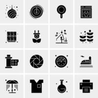 16 Universal Business Icons Vector Creative Icon Illustration to use in web and Mobile Related project