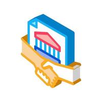 procedure policy isometric icon vector illustration