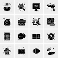 16 Universal Business Icons Vector Creative Icon Illustration to use in web and Mobile Related project