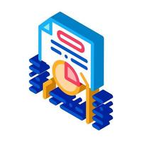 strategy policy isometric icon vector illustration