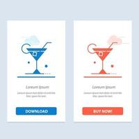 Glass Drink Wine Spring  Blue and Red Download and Buy Now web Widget Card Template vector