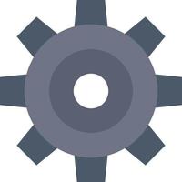 Basic General Job Setting Universal  Flat Color Icon Vector icon banner Template