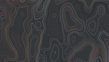 Abstract topographic contour in lines and contours. Geographic mountain relief. Topographic map background concept. paper texture. vector