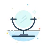 Mirror Cleaning Clean Abstract Flat Color Icon Template vector