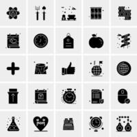 25 Universal Business Icons Vector Creative Icon Illustration to use in web and Mobile Related project