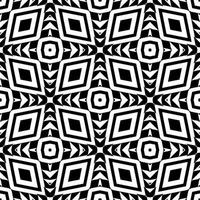 black and white seamless geometric pattern background vector
