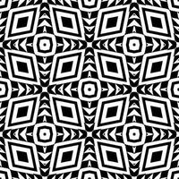 black and white seamless geometric pattern background vector