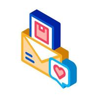 product order delivery isometric icon vector illustration