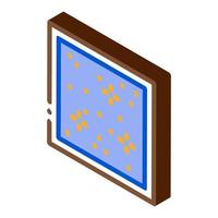 star sky stretch ceiling isometric icon vector illustration