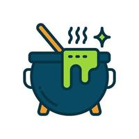 cauldron icon for your website, mobile, presentation, and logo design. vector