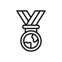 icono de medalla para su sitio web, móvil, presentación y diseño de logotipo. vector