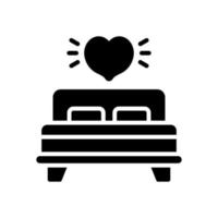 bed icon for your website, mobile, presentation, and logo design. vector