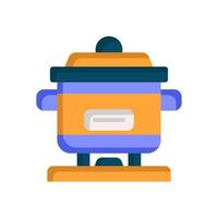 hot pot icon for your website, mobile, presentation, and logo design. vector