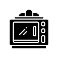 microwave icon for your website, mobile, presentation, and logo design. vector