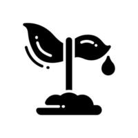 sprout icon for your website, mobile, presentation, and logo design. vector