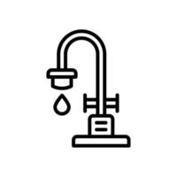 water tap icon for your website, mobile, presentation, and logo design. vector