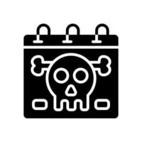 icono del día de halloween para su sitio web, móvil, presentación y diseño de logotipo. vector