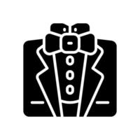 tuxedo icon for your website, mobile, presentation, and logo design. vector