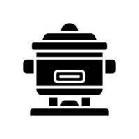 hot pot icon for your website, mobile, presentation, and logo design. vector