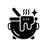 cauldron icon for your website, mobile, presentation, and logo design. vector