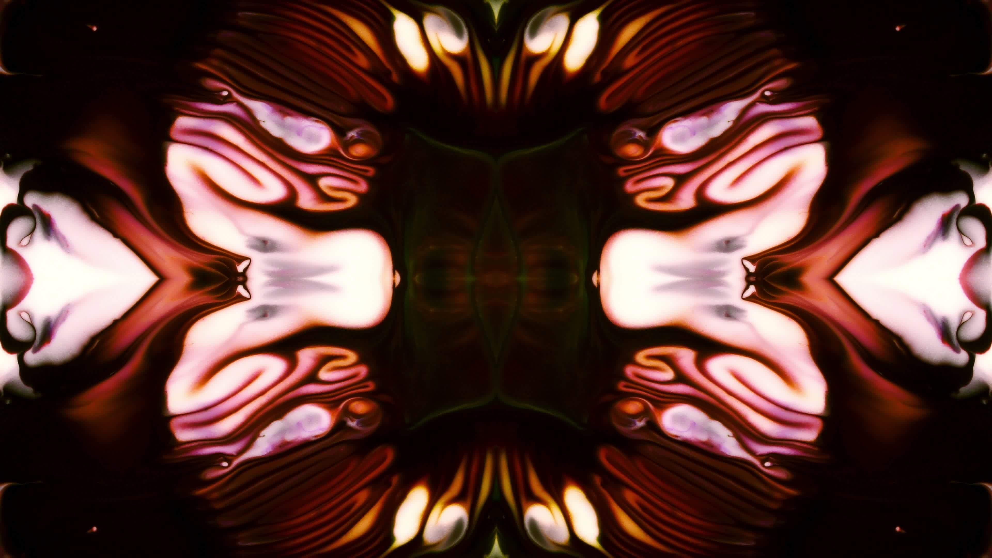 Abstract Colorful Paint Mirror Fantasy 18039137 Stock Video at Vecteezy